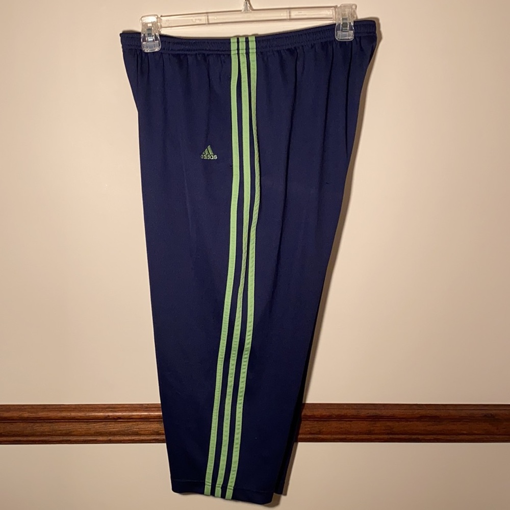 adidas Navy Blue Capris - Picture 2 of 7